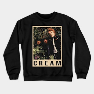 Creams Classic Rock - Feel the Music on Your Retro Cream T-Shirt Crewneck Sweatshirt